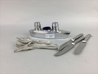 Lot 134 - A LOT OF SILVER PLATED FLAT WARE