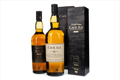 Lot 326 - CAOL ILA 1995 DISTILLERS EDITION AND ONE LITRE OF CAOL ILA AGED 12 YEARS