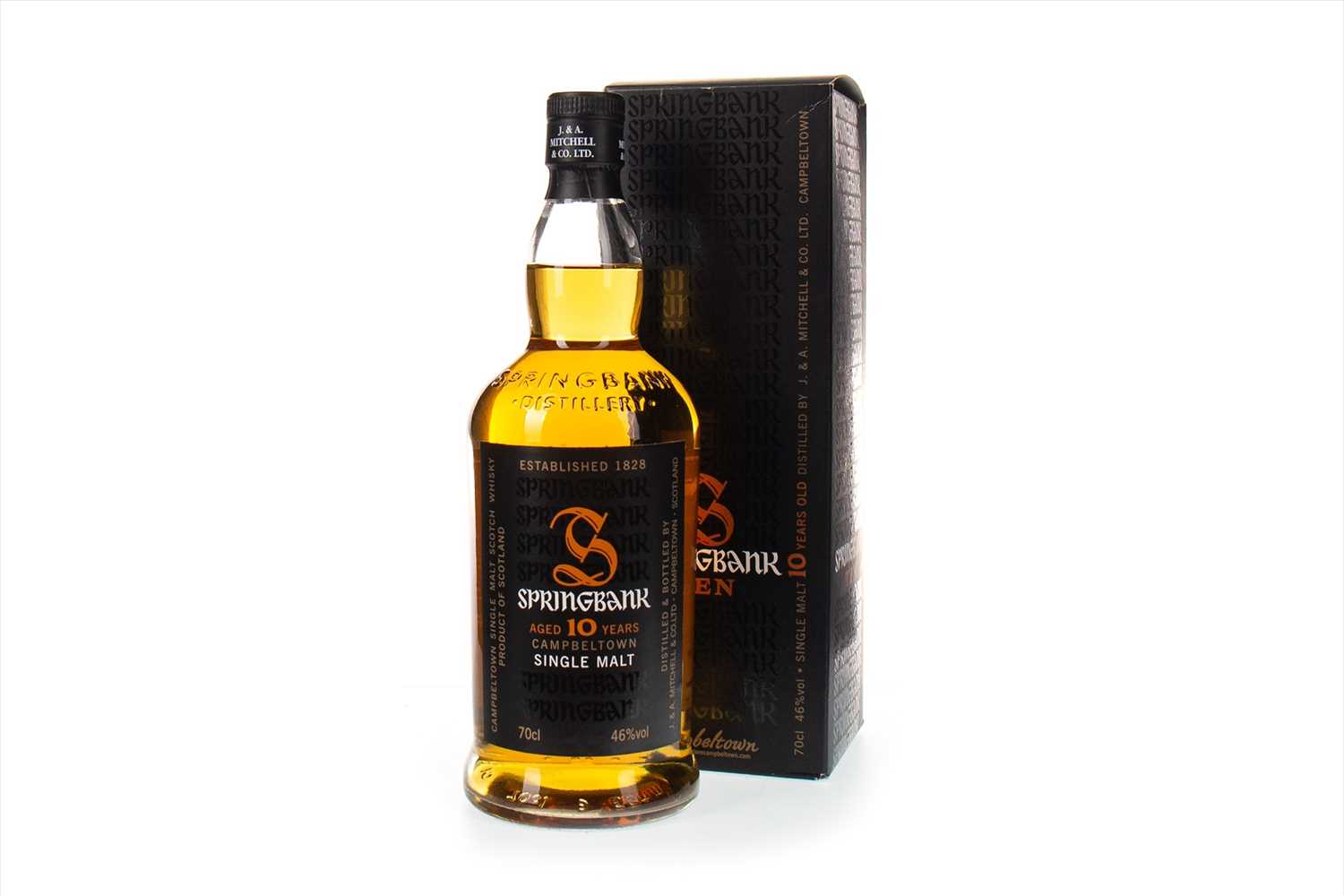 Lot 334 - SPRINGBANK AGED 10 YEARS
