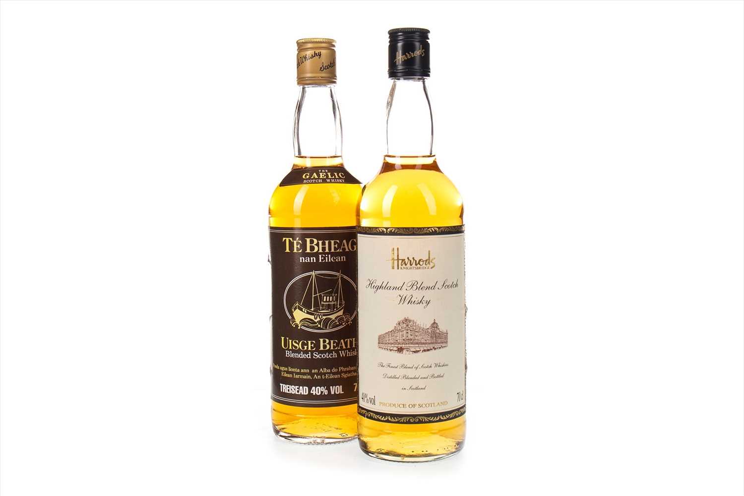 Lot 414 - TE BHEAG AND HARRODS HIGHLAND BLEND