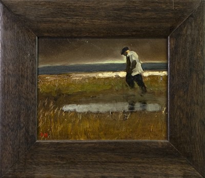 Lot 757 - HARVEST, AN OIL BY DONALD MACLEOD