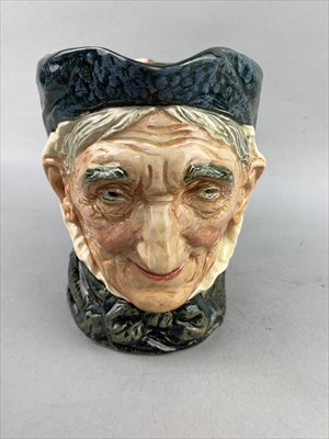 Lot 314 - A ROYAL DOULTON TOBY JUG AND OTHER CERAMICS