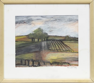 Lot 54 - LANDSCAPE, A MIXED MEDIA BY PETER LUTI