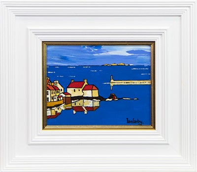 Lot 784 - PITTENWEEM, AN OIL BY IAIN CARBY
