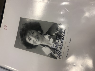 Lot 1626 - A COLLECTION OF AUTOGRAPHED PHOTOGRAPHS