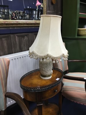 Lot 502 - A LOT OF FIVE TABLE LAMPS