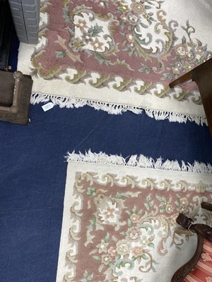 Lot 229 - A LOT OF TWO INDIAN RUGS