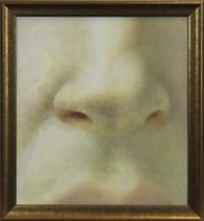 Lot 218 - * GWEN HARDIE, FACE 09.17.05 oil on canvas...