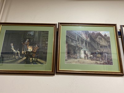 Lot 292 - A GORDON HIGHLANDERS VINTAGE RECRUITMENT POSTER AND OTHERS