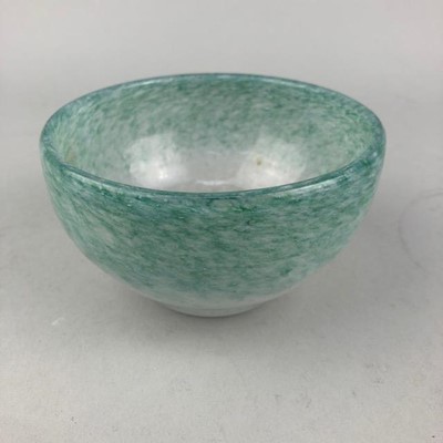 Lot 377 - A CHINESE CELADON CIRCULAR DISH AND OTHER CERAMICS