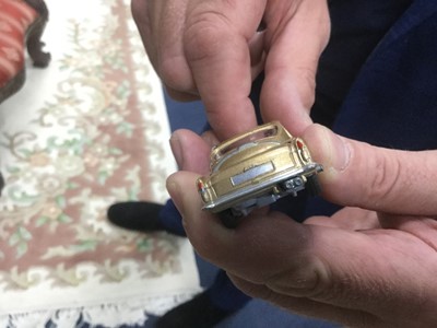 Lot 383 - A CORGI TOYS JAMES BOND'S ASTON MARTIN DB5 MODEL 261