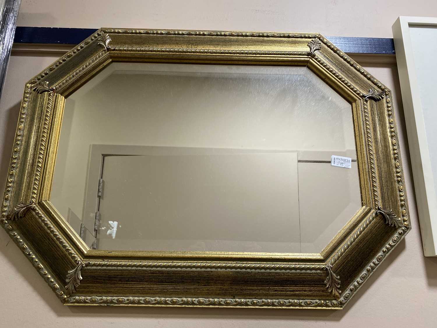 Lot 295 - A LOT OF PICTURES AND A GILT FRAMED MIRROR