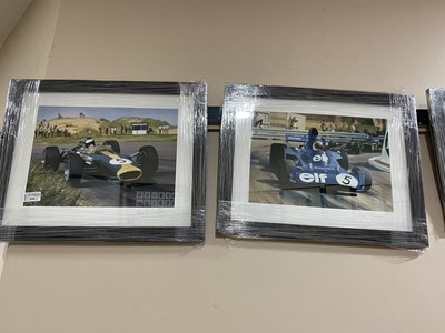 Lot 420 - A LOT OF F1 AND OTHER MOTOR RACING PICTURES AND PRINTS