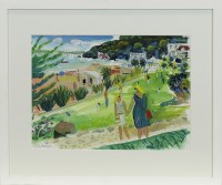 Lot 252 - * ALAN FURNEAUX, TOWARDS THE CAFE, ST IVES...