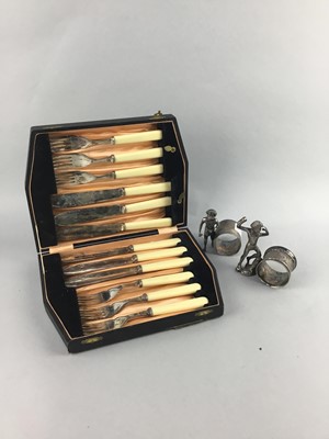 Lot 241 - A LOT OF SILVER PLATED WARE