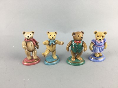 Lot 138 - A LOT OF FOUR HALCYON DAYS BEARS IN ORIGINAL BOXES