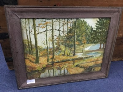 Lot 143 - A. WRIGHT, HUNTING DOGS AND OTHER PICTURES