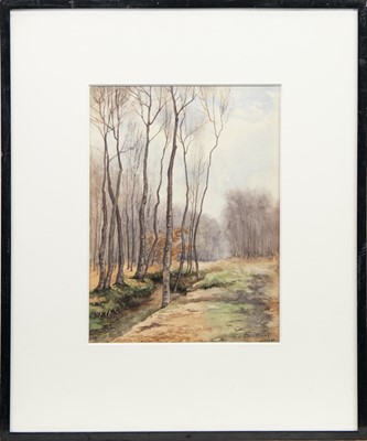 Lot 94 - A PAIR OF FOREST SCENES, BY E WETTRENS