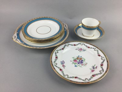 Lot 58 - A EARLY 20TH CENTURY PART TEA SERVICE ALONG WITH SPODE PLATES