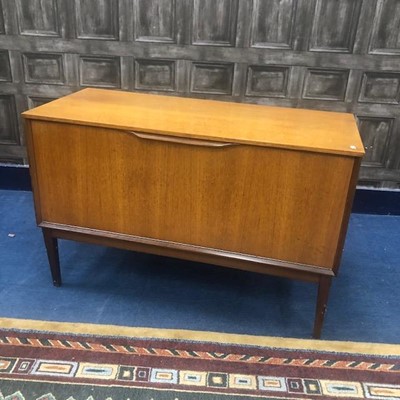 Lot 115 - A RETRO TEAK RECORD CABINET