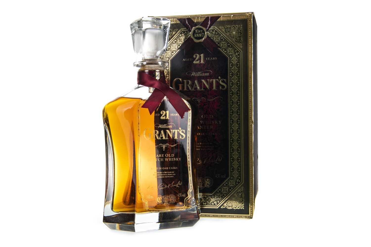Lot 403 - GRANT'S AGED 21 YEARS