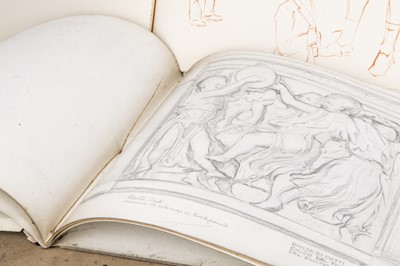Lot 84 - A COLLECTION OF THREE OF WILLIAM HUNTER'S SKETCHBOOKS