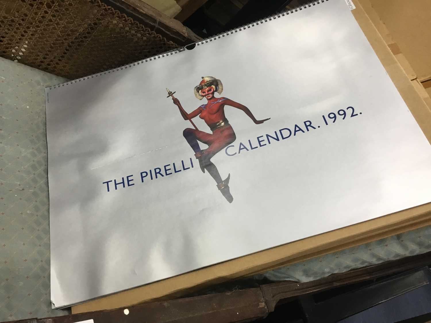 Lot 26 - A LOT OF THREE PIRELLI PIN UP CALENDARS