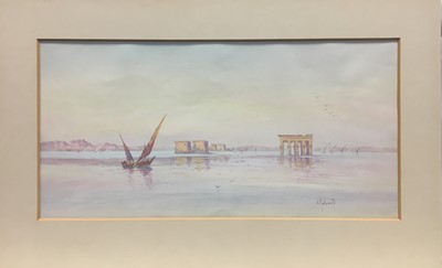 Lot 260 - LARGE FOLIO OF WATERCOLOURS AND THREE OILS, BY VARIOUS ARTISTS