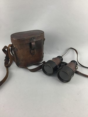 Lot 28 - A PAIR OF EARLY 20TH CENTURY FRENCH FIELD GLASSES