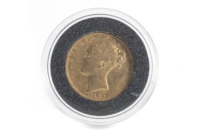 Lot 6 - A GOLD SOVEREIGN DATED 1843
