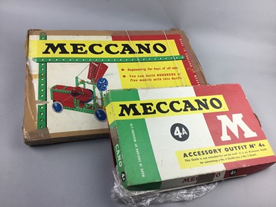 Lot 353 - A LOT OF VINTAGE MECANNO ALONG WITH OTHER VINTAGE TOYS