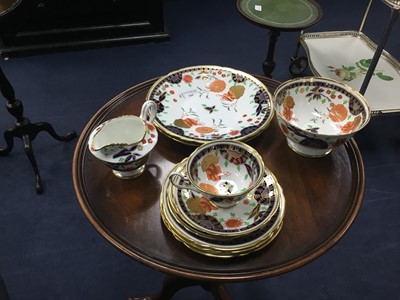 Lot 369 - A LATE 19TH CENTURY SHELLEY IMARI PATTERN TEA SERVICE