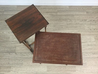 Lot 1212 - TWO OBLONG NEST TABLES