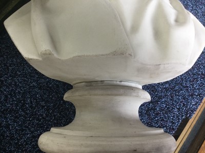 Lot 1236 - A COPELAND PARIAN WARE BUST OF JAMES SYME