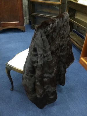 Lot 380 - A GROUP OF FUR COATS