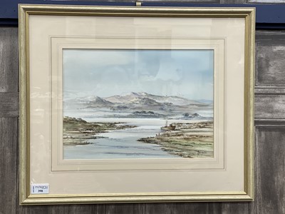 Lot 398 - * ALLAN MORGAN (BRITISH b 1952), LOCH SCENE...