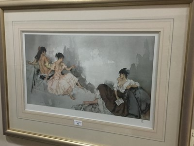 Lot 400 - SIR WILLIAM RUSSELL FLINT, THREE GIRLS