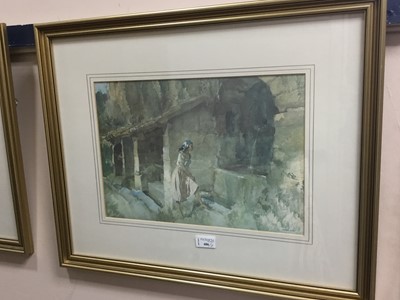 Lot 406 - SIR WILLIAM RUSSELL FLINT, TWO COLOUR PRINTS