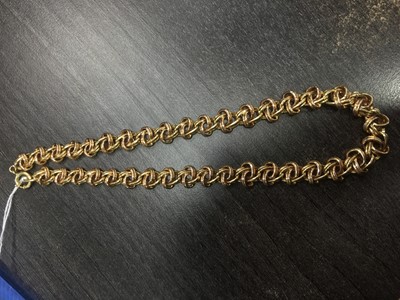 Lot 335 - A GOLD NECKLACE