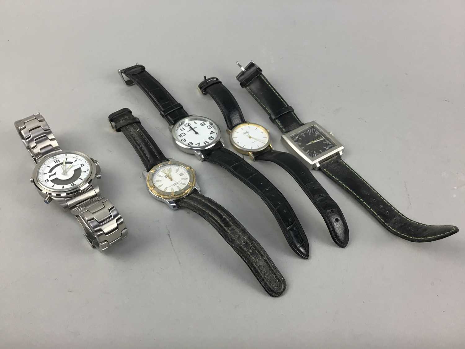 Lot 13 - A COLLECTION OF FASHION WATCHES