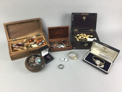 Lot 40 - A COLLECTION OF SILVER AND OTHER JEWELLERY