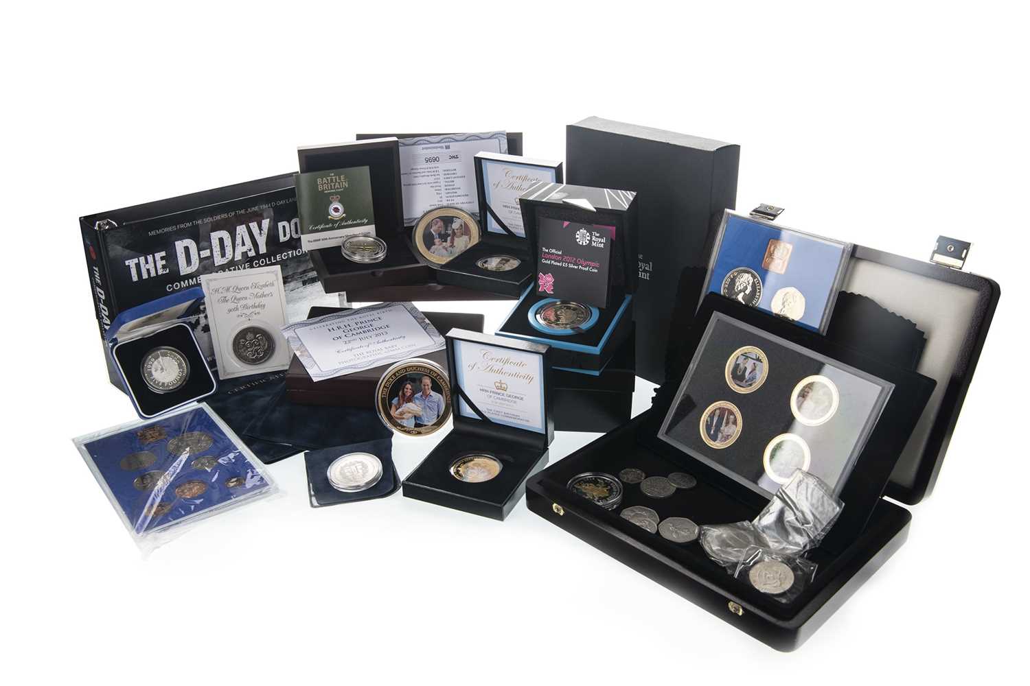 Lot 18 - A COLLECTION OF SILVER AND COMMEMORATIVE COINS