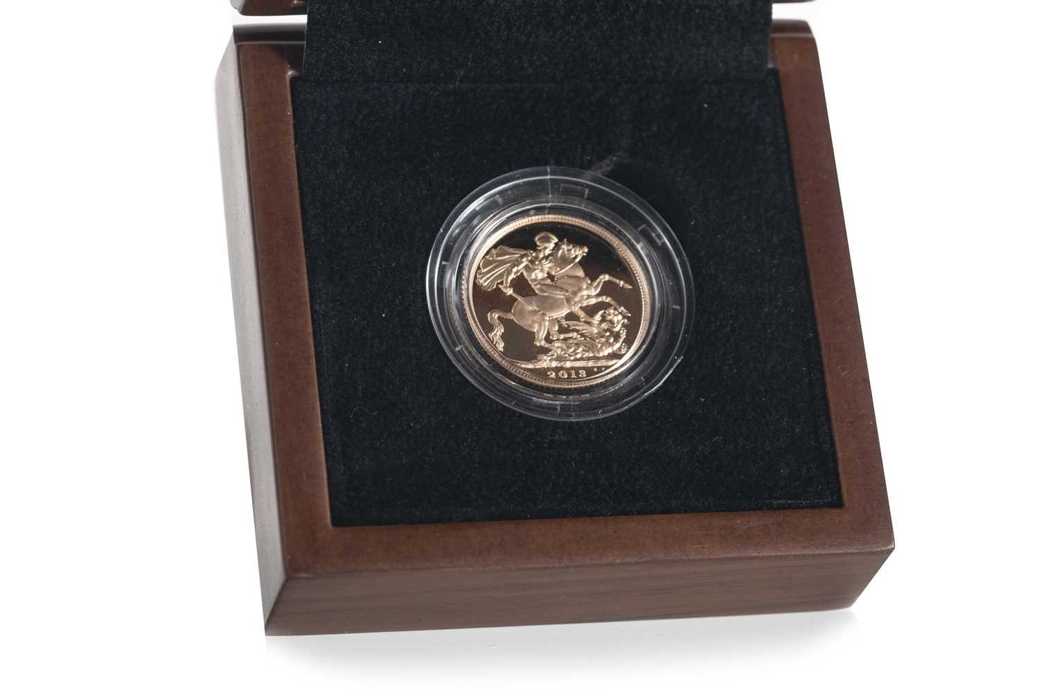 Lot 22 - A GOLD SOVEREIGN DATED 2013
