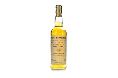 Lot 16 - CAOL ILA 1974 HART BROTHER'S AGED 20 YEARS