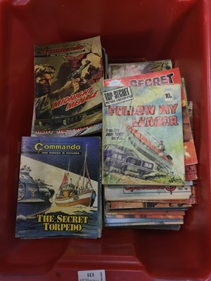 Lot 131 - A LOT OF COMMANDO COMICS