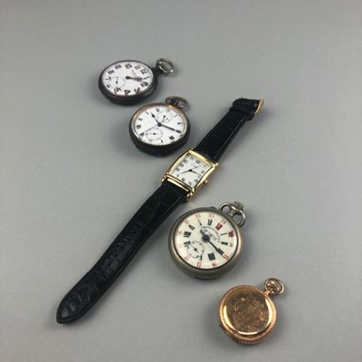 Lot 138 - A LOT OF VARIOUS WRIST AND POCKET WATCHES