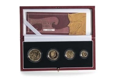 Lot 46 - 2003 GOLD PROOF BRITANNIA COLLECTION FOUR COIN SET