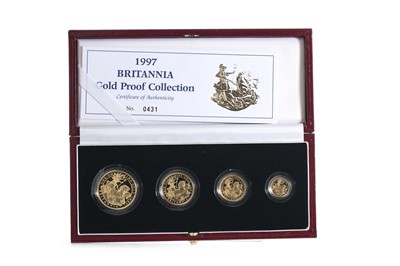 Lot 32 - 1997 GOLD PROOF BRITANNIA COLLECTION FOUR COIN SET