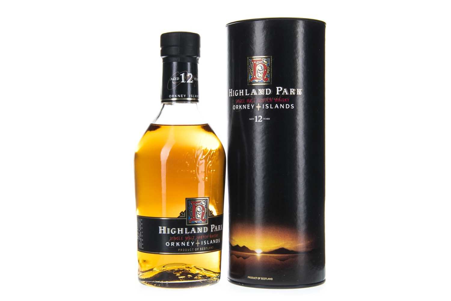 Lot 18 - HIGHLAND PARK AGED 12 YEARS