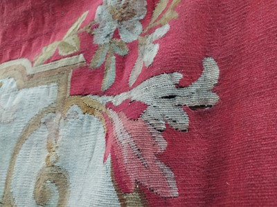 Lot 1387 - A PAIR OF 19TH CENTURY AUBUSSON WALL HANGINGS